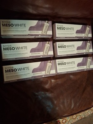 SEYOUL Meso White Brightening Serum Age/Dark Spots X 6 Vials New Sealed A4