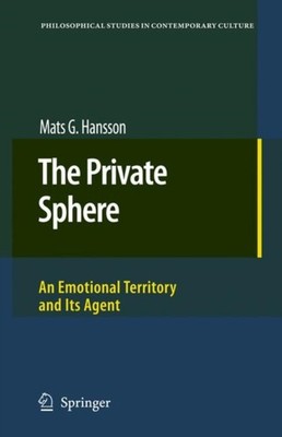 Hansson - Private Sphere  An Emotional Territory and Its Agent - New h - X555z