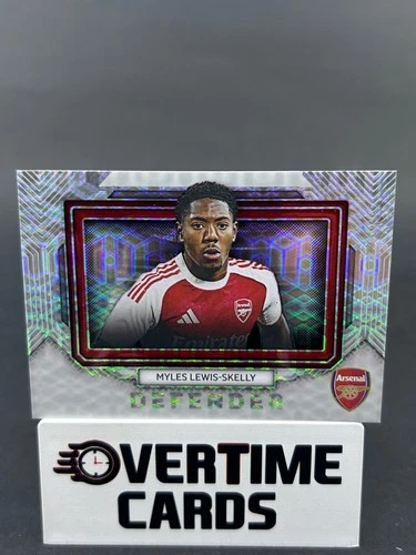 2025-26 Futera Platinum Arsenal Legacy #08 Myles Lewis-Skelly One of One 1/1