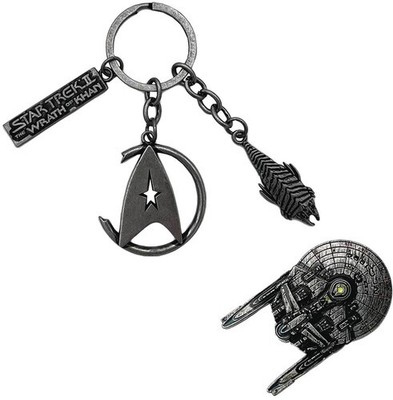 Star Trek II: Wrath Of Khan - CHS Keychain and Pin Set [New Toy] Keychain, Pin