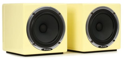 Avantone Pro Active MixCubes 5.25 inch Powered Studio Monitor Pair - Retro Cream