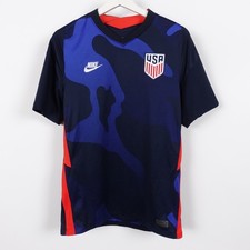 Nike USMNT Team USA Vapor Match Away Vaporknit Soccer Jersey Mens Small