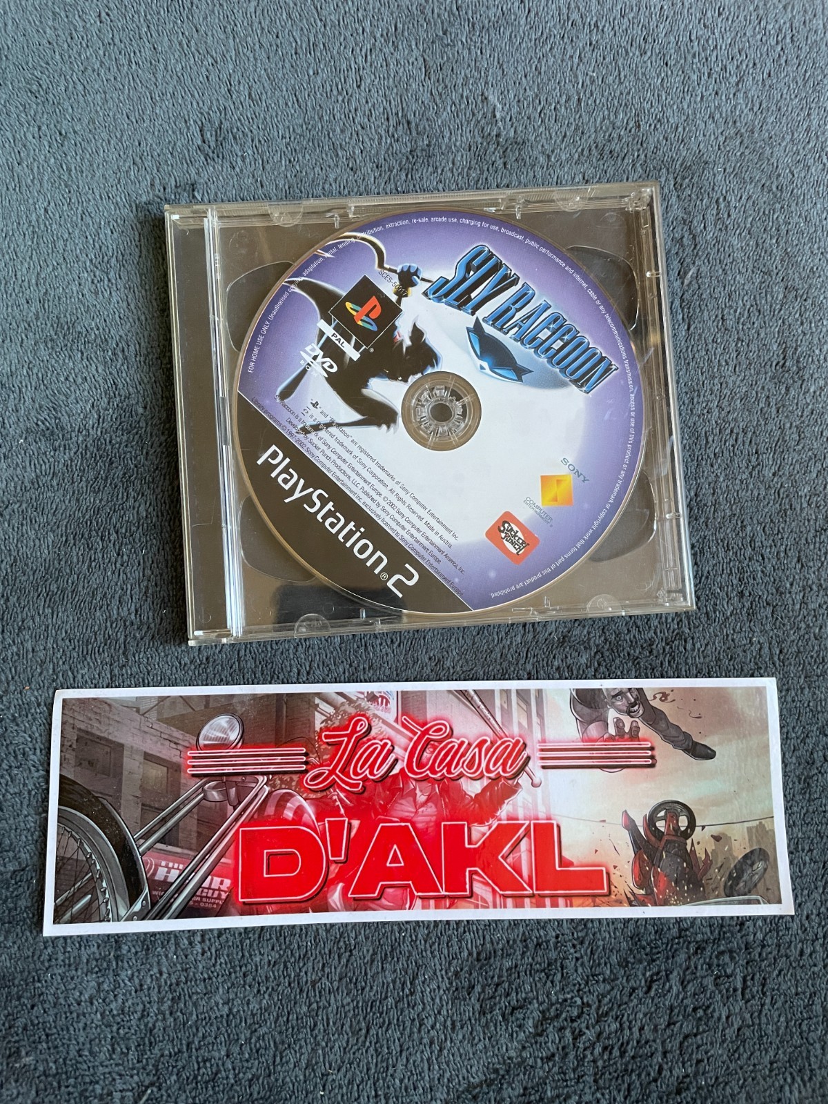 Sly Raccoon CD SEUL sur Playstation 2 PS2 FR TBE
