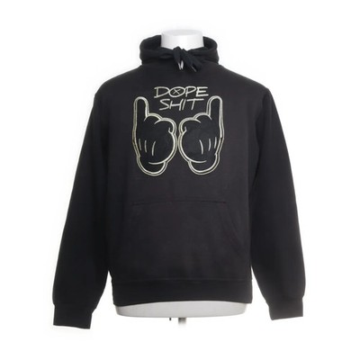 Kapuzenpullover, Größe: M, Schwarz, Print, Unisex (Erwachsene) #YEO