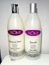 Crome Moisturizing Shampoo & Daily Conditioner 32 fl oz Set