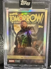 2025 TOPPS MARVEL THE COLLECTOR MARVEL TOMORROW M'BAKU /100