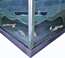 Aquarium Underground Corner Cave Natural Curve  Viewing Fish  Shrimp under Gra
