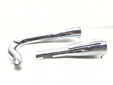 05-10 Kawasaki Vulcan 2000 VN2000D1 Front Right Header Muffler Set 49106-0007