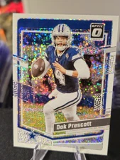  2023 PANINI DONRUSS OPTIC WHITE SPARKLE PRISM #46 Dak Prescott 🔥 COWBOYS 