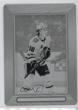 2023 Extended Series 2003-04 Beehive Printing Plate Black 1/1 Connor Bedard fz2