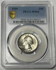 1939 25c Washington Quarter PCGS MS66 !! Excellent GEM Condition!!!