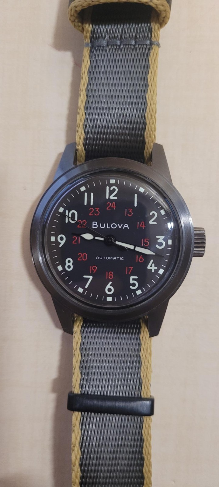 Bulova Hack automatic watch 98A255 - image 1