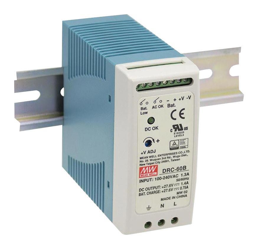 Mean Well DRC-60B alimentation UPS 27,6V pour coupure de courant