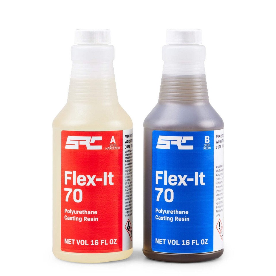 SPRESIN Flex-It 70 Urethane Resin – Medium Flexible Rubber for Molds ...