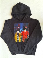 Dragon Ball Z Gray Hoodie Vegeta and Goku Tween Boy XL Sweat Shirt Thick Heavy