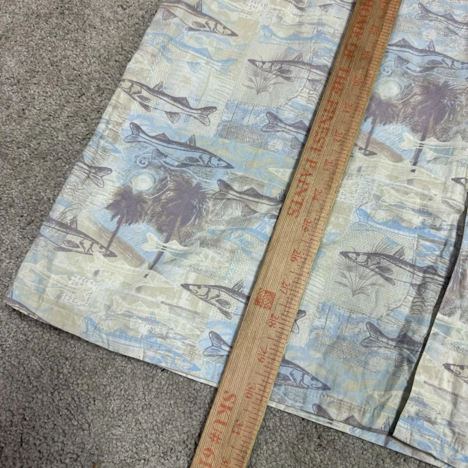 Campia Moda Button Down Shirt Men’s Multicolored Short Sleeve Size XL - Image 4 of 4