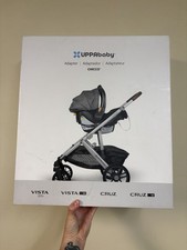 UPPAbaby Black Chicco Car Seat Adapter for Vista Cruz Strollers