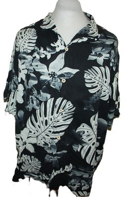 Tommy Bahama Hawaiihemd gr 2XL Herren Seide  Hawaiishirt  Aloha Magnum
