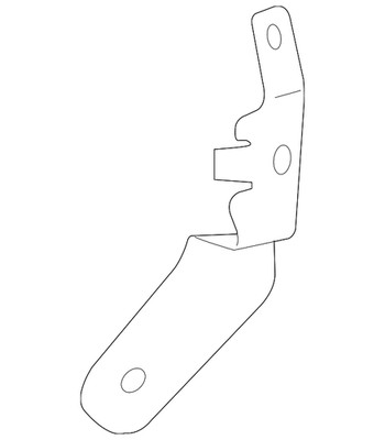 Genuine Volkswagen Bracket 5N0-951-182-C
