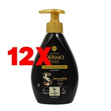 12 X DERMOMED Fl&uuml;ssigseife H&auml;nde Argan&ouml;l Spender 300 ml