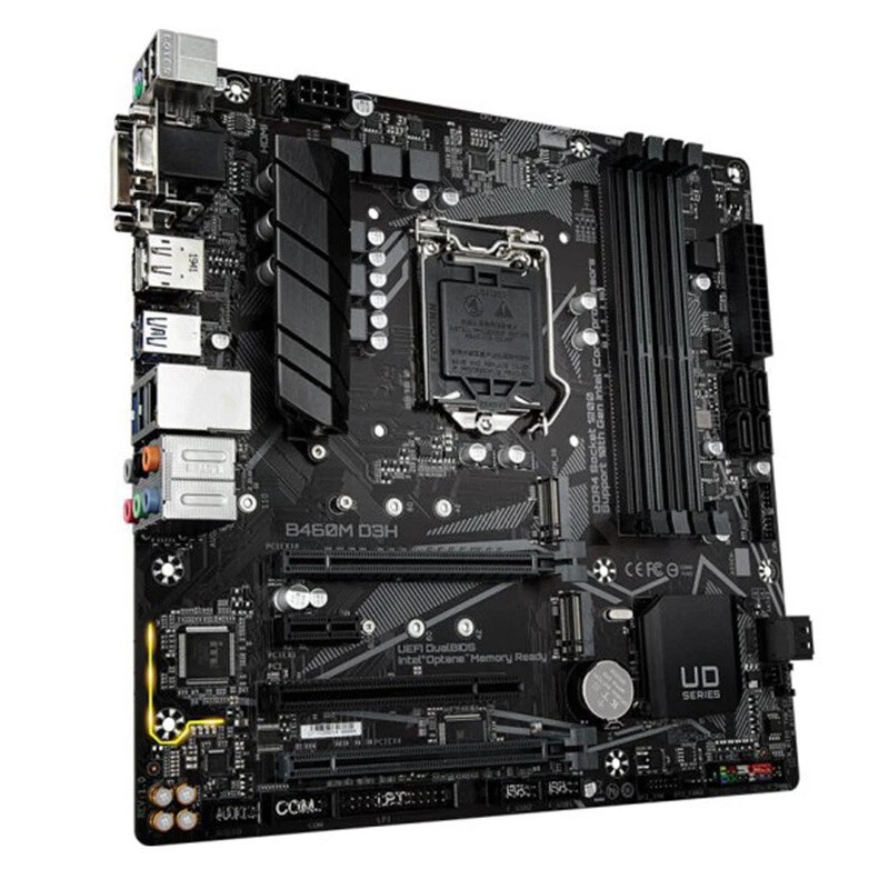 Gigabyte B460M D3H LGA 1200 Supports 10th Intel B460 Motherboard