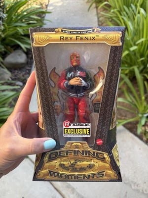 Mattel WWE Defining Moments Rey Fenix Ringside Exclusive Action Figure