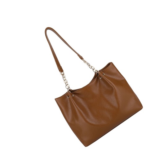 Trendy Casual Shoulder Purse Multi Compartment Spacious Laptop Commuting Bag - Picture 11 of 12