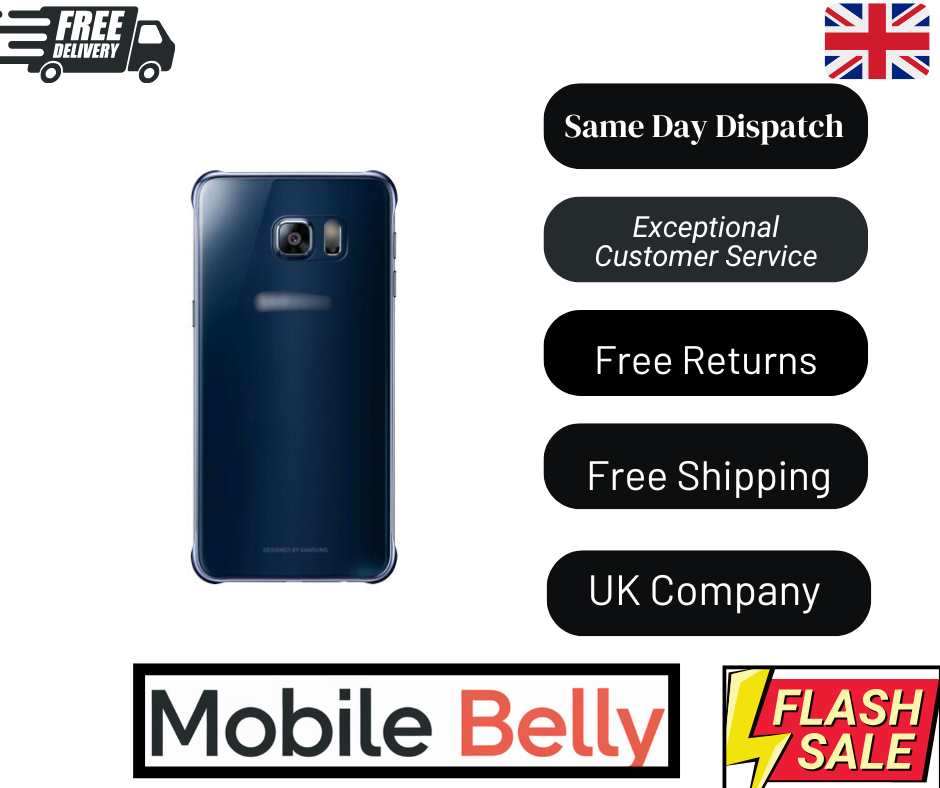 For Samsung Galaxy S6 Edge Replacement Rear Battery Cover with Camera Lens