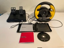 Logitech WingMan Formula GP Steering Wheel + Pedals + Disk  863185-0000