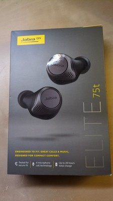 Jabra Elite Active 75T Wireless Earbuds w. Charging Case and original box