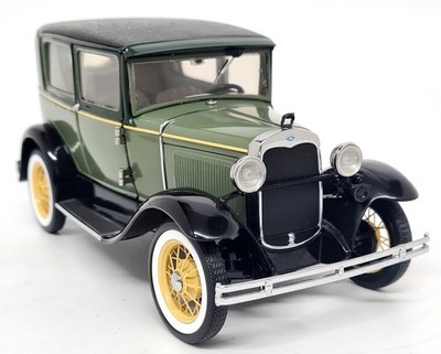 Franklin 1/24 Ford Model A Tudor 1930 grün Diecast Scale Modellauto