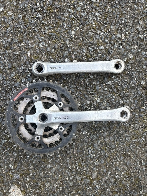 Shimano Deore LX Triple Chainset FC-M563 175mm