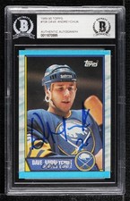 BAS 1989-90 Topps Dave Andreychuk #106 BGS Authentic Auto HOF 4f5