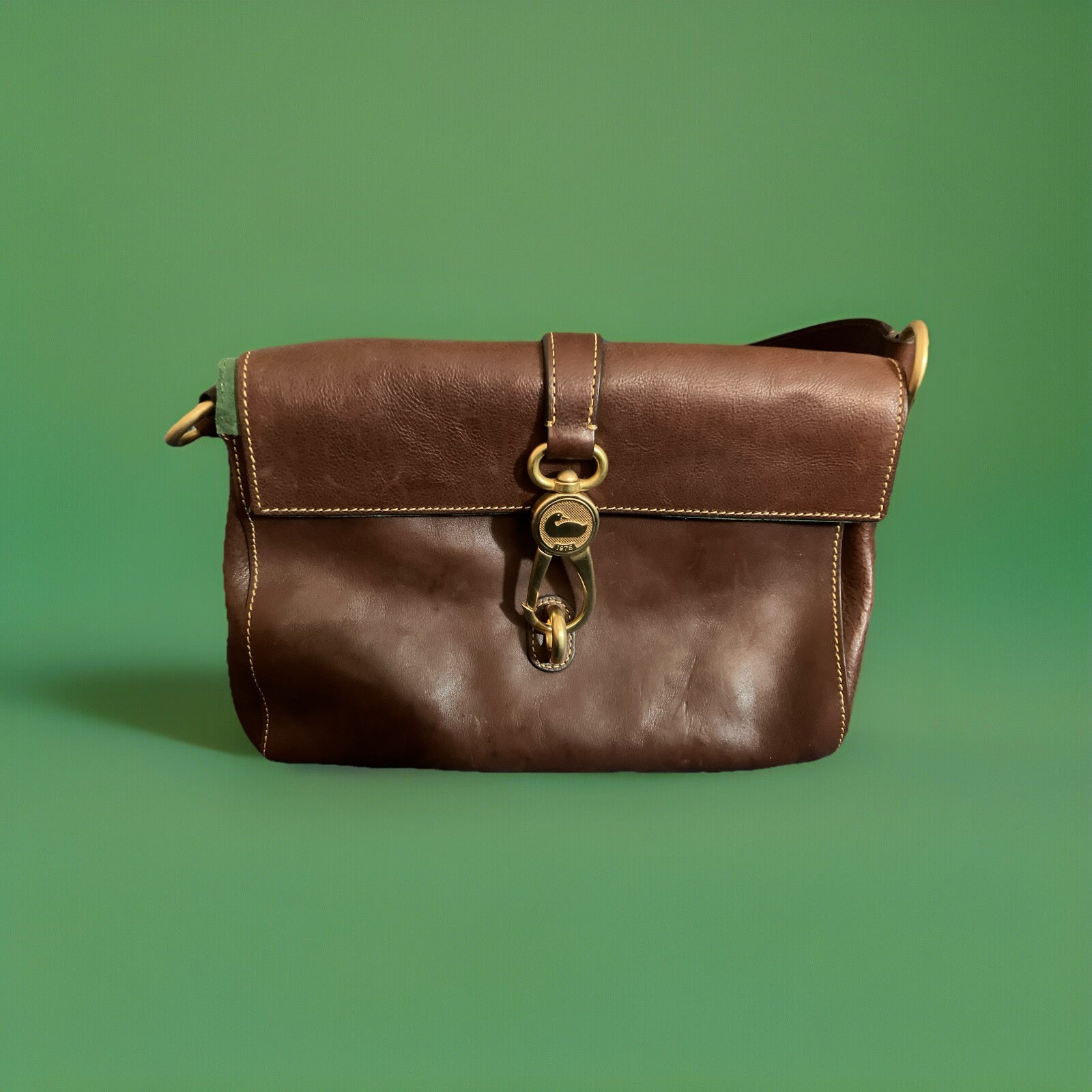 Dooney & Bourke Florentine Libby Hobo Bag in Rich Chestnut Leather