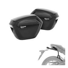 Kit valigie SHAD SH23 nero 3P VOGE VALICO 525 DSX 2023-2026