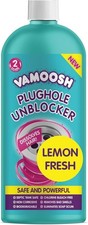 Vamoosh Plughole Unblocker 600ml Bathroom Drain Hair Dissolver