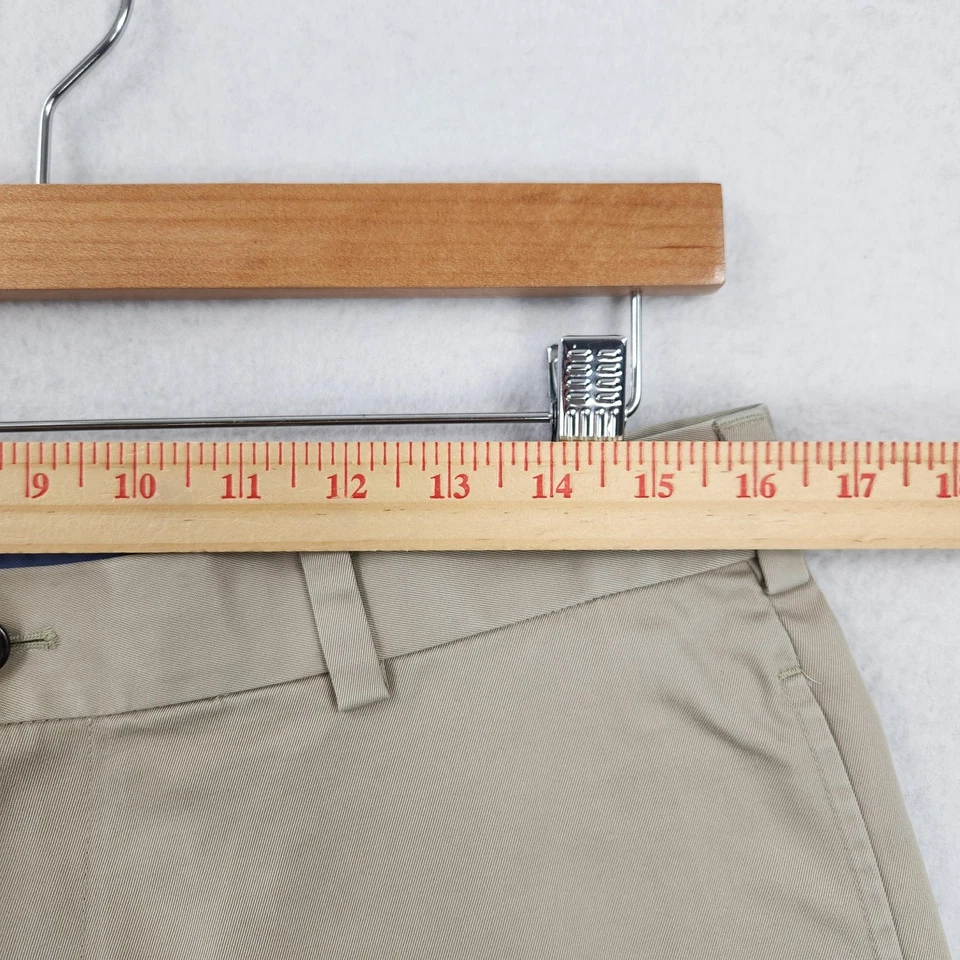 Pantalones Cortos Brooks Brothers Para Hombre 34 Caqui Tostado Ligeros Ventaja Chino Frente Plano Foto 3 de 4