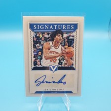 2022-23 PANINI CHRONICLES VERTEX BASKETBALL - JERICHO SIMS Auto NY Knicks