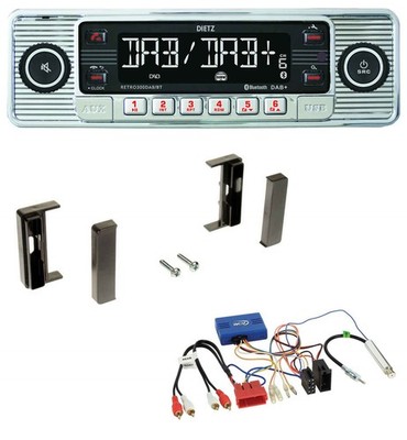 Dietz Bluetooth CAN-Bus DAB USB Autoradio für Audi TT Teil- Vollaktiv 8N 1998-20