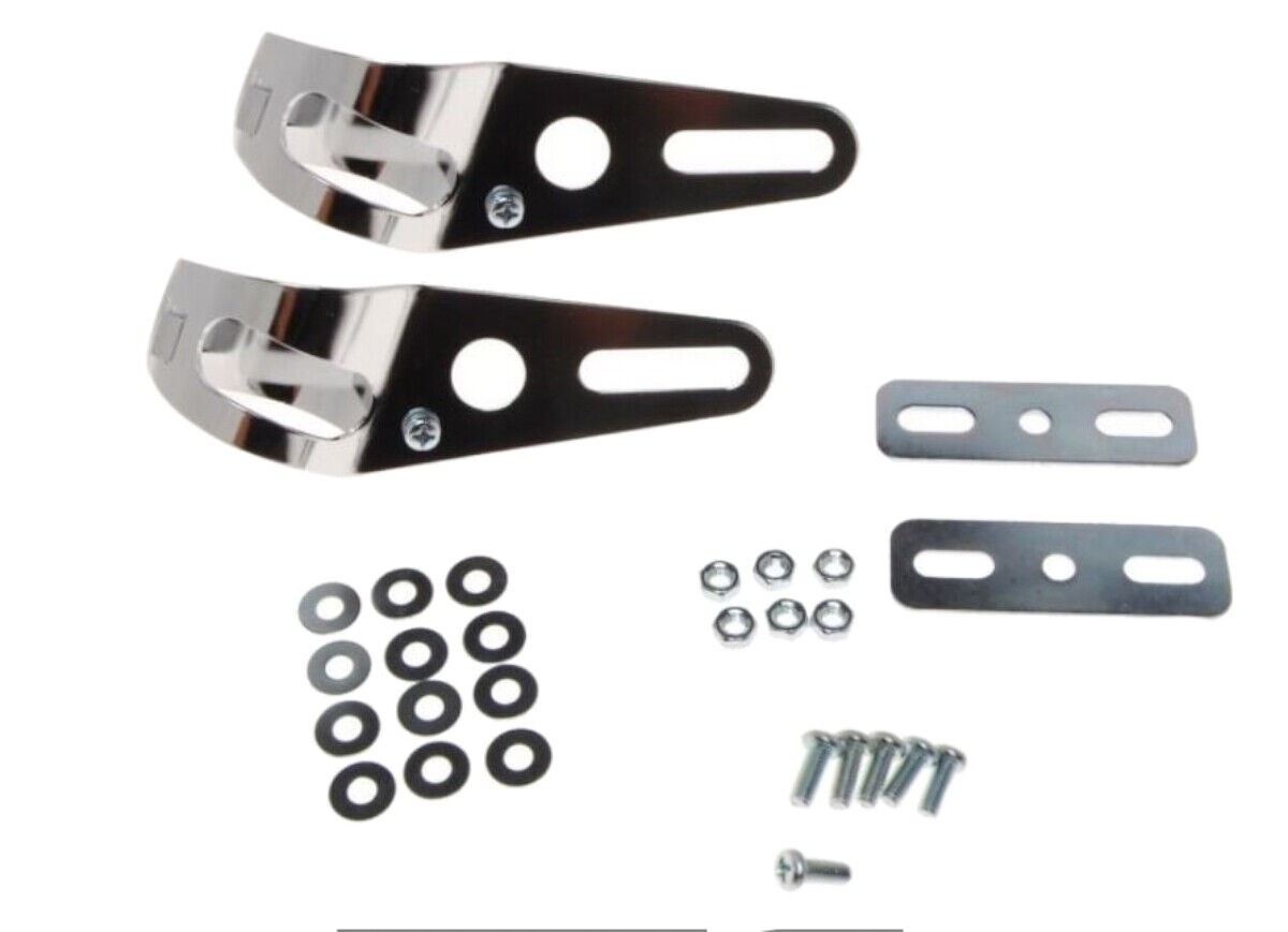 Support universel carénage pare-brise de moto cross enduro chopper street bike ajustable