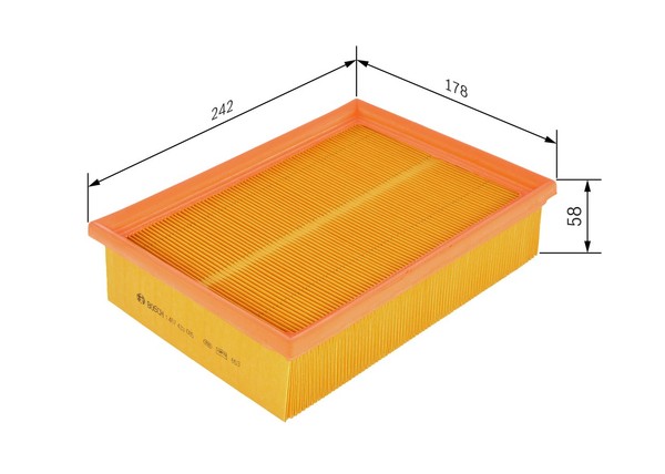 Bosch 1 457 433 085 Luftfilter FüR BMW-image