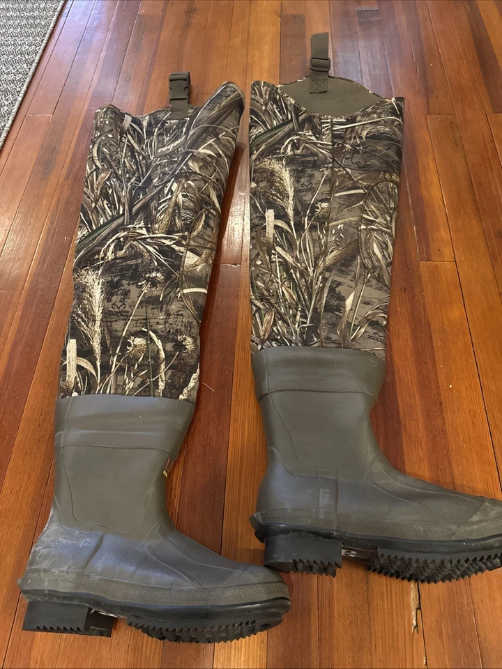 ROGERS REALTREE MAX 5 RUBBER HIP BOOTS - 1200G Thinsulate Size 11 - Image 2 of 4