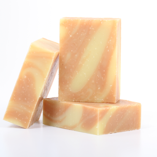 10 Pack Handmade USA Lye Soap Bars Raspberry Rush TCP Tart Sweet Vanilla Floral