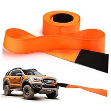 4" x 50 ft Recovery Tow Strap Road Straps Heavy Duty Tow Rope 4" X 50 ft