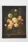 P20L29- Oscar Robert Dogarth (1898-1961) Painting Flowers Still Life Signed
