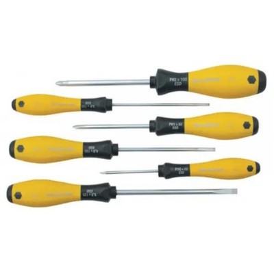 1PC WIHA TOOLS 30292 Screwdriver Set; ESD Safe; Slotted; Phillips; SoftFini