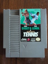 Top Players Tennis - Nintendo NES - Chris Evert Ivan Lendl - Cartridge Untested 