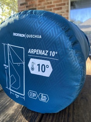 DECATHLON Quechua Arpenaz 10F  Sleeping Bag Blue