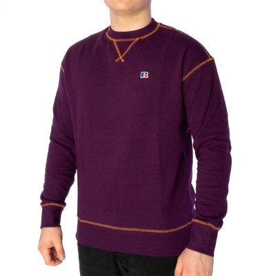 Russell Athletic RSA Colum-Crewneck Sweatshirt Herren Sweatpulli purple 38814