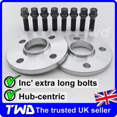 12MM ALLOY WHEEL SPACERS + BOLTS FOR MINI R56 R57 R58 (4X100 PCD 56.1MM ...
